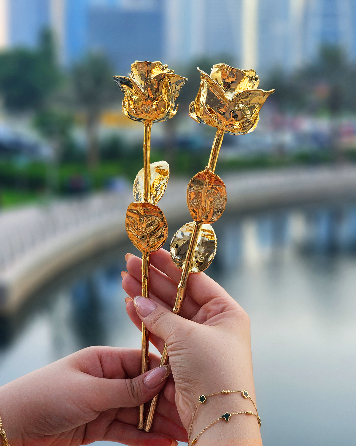 24K Gold Forever Rose