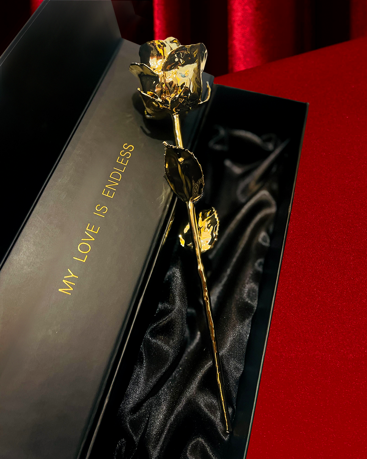 24K Gold Forever Rose