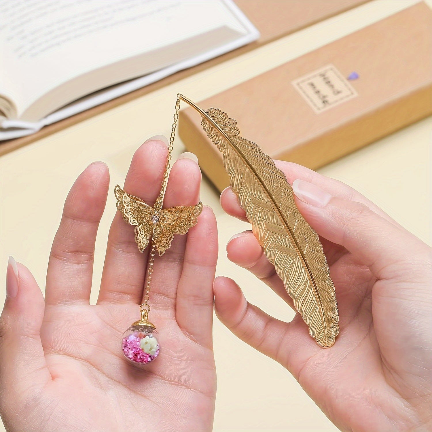 Gold Book Page Holder
