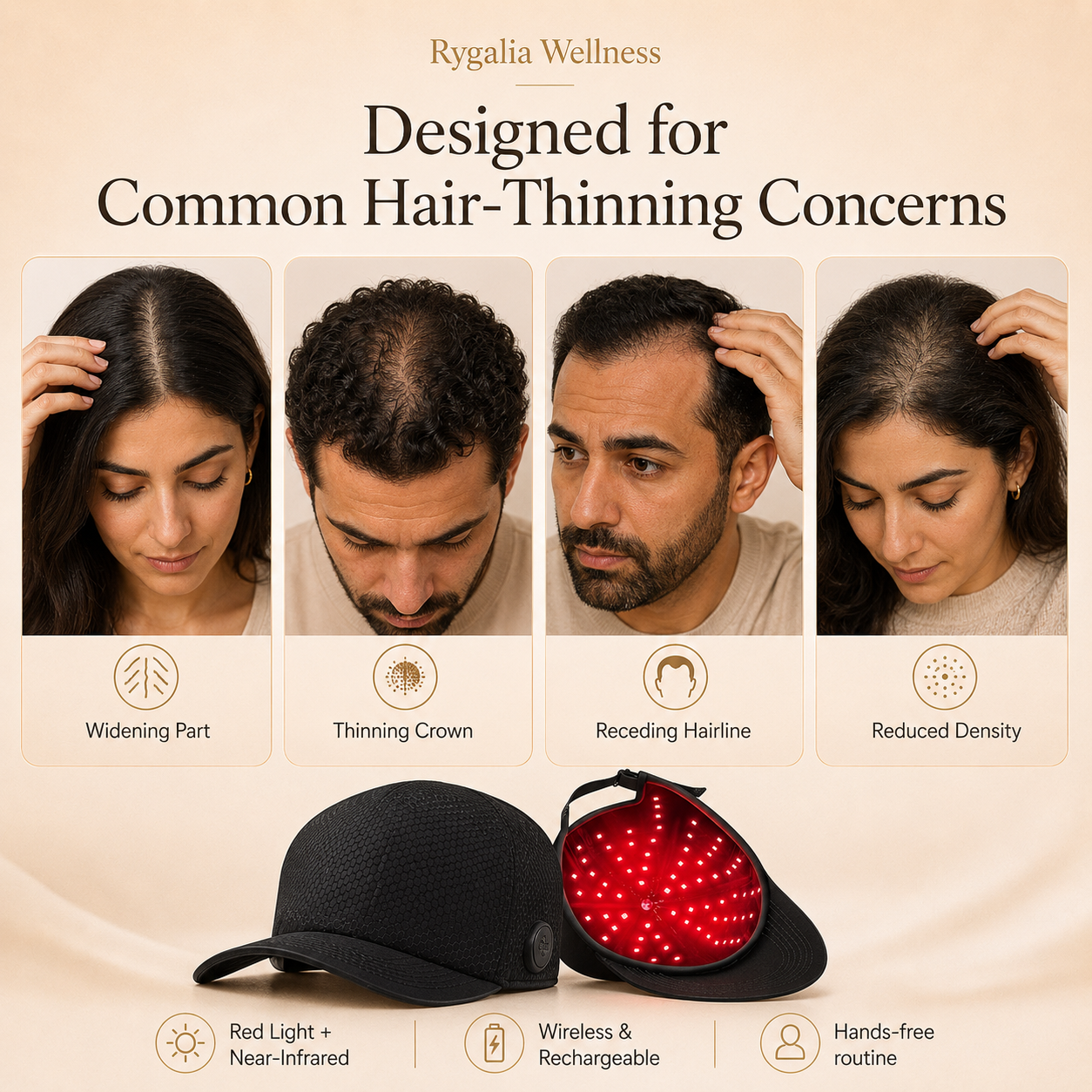 HairGrow™ LED Therapy Cap