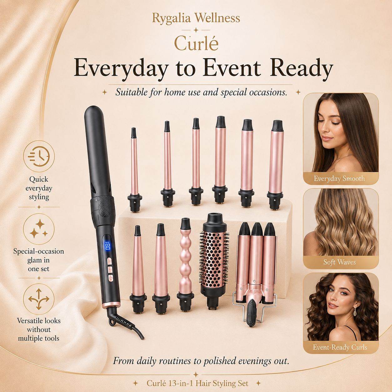 13 in 1 Hair Styling