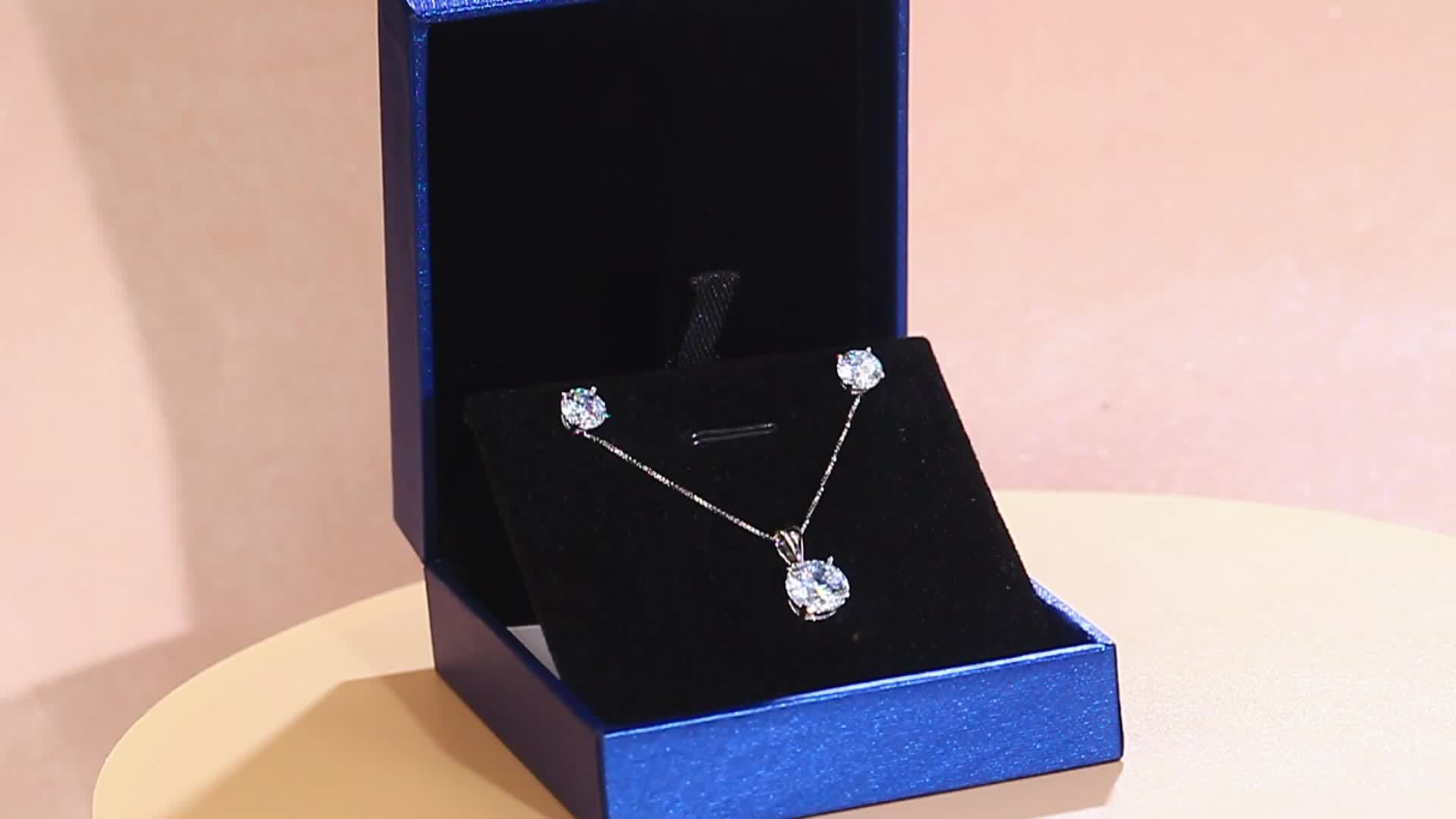 2pcs Jewelry Sets Silver